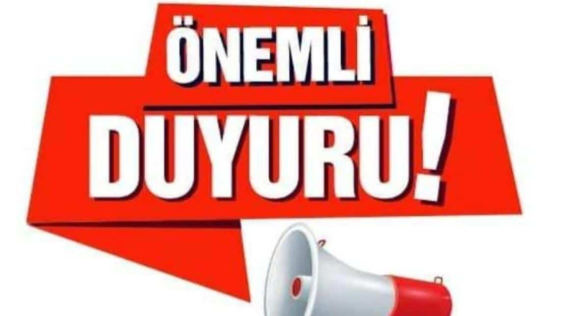EYLÜL(GÜZ)DÖNEMİ SORUMLULUK SINAV TAKVİMİ